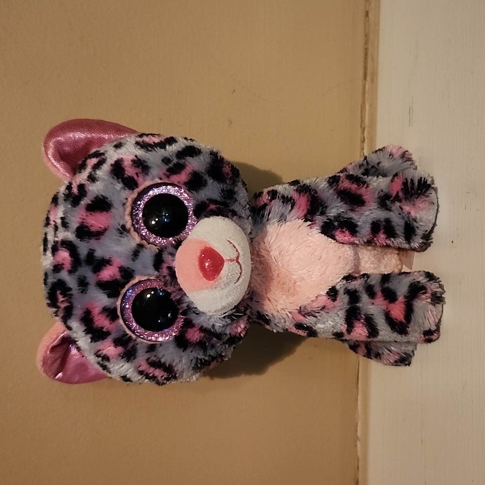TY Beanie Boo Tasha, Cat about 6 inch